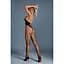Бодістокінг Caprice Lingerie Model 08 One Size Black, імітація шнурівки - мініатюра 2