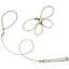 Перлинний нашийник з повідцем та наручниками Lockink Pearl Bondage & RestRaint Set - мініатюра 1