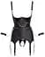 Комплект Cottelli Bondage Basque XL (черный) - миниатюра 4