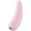 Вакуумний стимулятор клітора з вібрацією Satisfyer Curvy 2+ рожевий - мініатюра 1