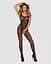Бодистокинг Obsessive Bodystocking F213 имитация кружевного боди и резинки для чулок S/M/L - миниатюра 3
