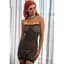 Сукня-бандо зі стразами Leg Avenue Lurex rhinestOne tube dress, з люрексом, One Size - мініатюра 5
