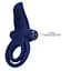 Віброкільце Pretty Love Vibrant Penis Ring 11.3 см синій - мініатюра 3