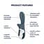 Анальний надувний вібратор Satisfyer Air Pump Booty 2 Satisfyer SO8410 95875 - мініатюра 3