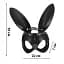 Набір масок для рольвих ігор I’MCUM Fox & Bunny Set Екошкіра Чорний 2 шт (IM-SM230_set2pcs) - мініатюра 2