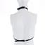 Портупея на груди Lockink Sevanda Queen Chest Harness With Removable Bra - мініатюра 3