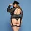 Еротичний костюм поліціянтки JSY Зухвала Сюзі Plus Size, Black - мініатюра 2