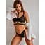 Портупея з нашийником Leather Deluxe One size Чорний K000900 - мініатюра 3