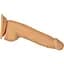 Фалоімітатор Addiction Dual Density silicone Dildo Caramel 8 - мініатюра 3