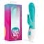 Вібратор-кролик EasyToys Good Vibes Only Leda 20 см бірюзовий - мініатюра 5