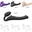 Безремінний страпон з вібрацією Strap-On-Me Vibrating Violet M - мініатюра 6