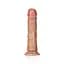 Фалоімітатор RealRock Curved Realistic Dildo 6" 17.5 см (коричневий) - мініатюра 3