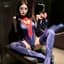 Сексуальний рольовий костюм "Spider" S-М Синій - мініатюра 7