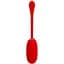 Віброяйце Pretty Love Kirk Super Soft Silicone 19,7 см (червоний) - мініатюра 1