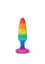 Анальна пробка Toy Joy Medium Twink Plug 11 см (райдужний) - мініатюра 2