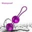Вагинальные шарики B - Series Fox Kegel Balls Set (фиолетовый) - миниатюра 4