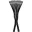 Панчохи Noir Handmade F135 Powerwetlook stockings - S - мініатюра 3