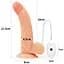 Страпон LoveToy Easy Strapon Set 8.5'' 21.5 см тілесний - мініатюра 4