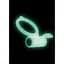 Эрекционное кольцо Dorcel Power Clit White Phospho - миниатюра 2