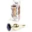 Анальна пробка Boss Of Toys Boss Series - Jewellery Gold Butt Plug Black, BS6400065, Золотий / Чорний - мініатюра 3