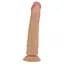 Фалоімітатор Sliding Skin Sharife 10" 25.4 см тілесний - мініатюра 2