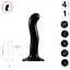 Фаллоимитатор Strap-On-Me Dildo Plug PG L 18 см черный - миниатюра 3