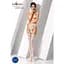 Сітчасті панчохи-стокінги Passion S016 One Size, White - мініатюра 2