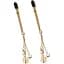 Затискачі для сосків Art of Sex - Nipple Clamps Golden Clover - мініатюра 1