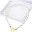 Жемчужный ошейник с поводком Lockink Pearl Collar & Leash Set - миниатюра 5