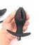 Анальная пробка-расширитель с вибрацией Black Velvets Anchor Plug 12,2 см. K000671 - миниатюра 3
