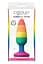 Анальна пробка Colours Pleasure Medium Plug Pride Edition 13.3 см (мульти) - мініатюра 2