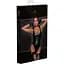 Боді Noir Handmade F244 Powerwetlook Body With high cut bottom hem - S - мініатюра 6