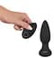 Анальна пробка Black Velvets Rotating Vibrating Plug 14 см (чорний) - мініатюра 9