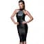 Сукня Noir Handmade F160 Powerwetlook pencil dress - S - мініатюра 1
