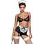 Еротичний костюм покоївки Obsessive Maidme set 5pcs S/M - мініатюра 1