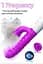 Вибратор-кролик B - Series Fox Heating Mode, 23 см (фиолетовый) - миниатюра 9