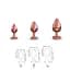 Анальна пробка Dorcel Diamond Plug S 7.1 см (золотий) - мініатюра 5