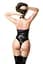 Боди Glossy Wetlook Jodi L (черный) - миниатюра 4