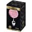 Металлическая анальная пробка Кроличий хвостик Alive Fluffy Plug M Pink диаметр 3.4 см - миниатюра 2