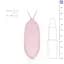 Віброяйце EasyToys Luv Egg 16 см світло-рожевий - мініатюра 3