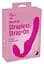 Страпон з вібрацією Vibrating Strapless Strap-On, 21,8 см рожевий - мініатюра 9