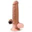 Насадка на пенис Lovetoy Pleasure X-Tender Add 2" 16.5 см (коричневый) - миниатюра 1