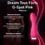 Вібратор Dream Toys Flirts G-Spot Pink 17 см силікон 3 швидкості 5 ритмів для стимуляції точки G - мініатюра 2