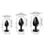 Анальна пробка Dorcel Onix Plug M 8.3 см (чорний) - мініатюра 3