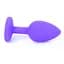 Силіконова анальна пробка Boss Of Toys Boss Series - Jewellery Purple Silicon Plug Medium Red M, BS6400086, Филетовый / Червоний - мініатюра 5