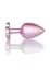 Анальна пробка B - Series HeavyFun Jewellery Pearl Pink Heart Plug M 8 см (прозорий) - мініатюра 9