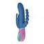 Вибратор кролик PMV20 Vice Double Vibrator 23 см синий - миниатюра 3