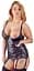 Корсет Cottelli Bondage Basque Bondage, 85D/L (чорний) - мініатюра 5