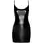 Сукня Noir Handmade F307 Mirage wetlook Mini dress With jewelry rhinestOne chain - M - мініатюра 1