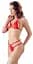 Комплект білизни Cottelli Lace Set L червоний - мініатюра 3